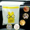 52pcs Car Trash Bags Easy Stick-On Disposable Portable Car Garbage Bags, Waterproof Leak Proof Barf Vomit Bags, Self Adhesive Cleaning Bags for Cars, Bedrooms, Bathrooms, Offices, Kitchens - Pattern A view 3