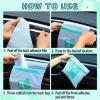 52pcs Car Trash Bags Easy Stick-On Disposable Portable Car Garbage Bags, Waterproof Leak Proof Barf Vomit Bags, Self Adhesive Cleaning Bags for Cars, Bedrooms, Bathrooms, Offices, Kitchens - Pattern A view 4