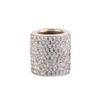ihreesy Crystal Car Headrest Collar,Sparkling Car Head Rest Collar Ring Decoration Universal Bling Bling Rhinestone Car Seat Headrest Ring Automotive Interior Decoration Accessories,White view 1