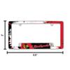 NHL Hockey Chicago Blackhawks Tie Dye 12" x 6" Chrome All Over Automotive License Plate Frame for Car/Truck/SUV view 2