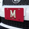 University of Maryland Primary Logo Novelty Metal Vanity Tag License Plate view 2