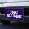 James Madison University Alumni Novelty Metal Vanity Tag License Plate view 3