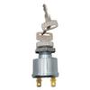 Cylinman Ignition Switch 17421G1 fit for EZGO Golf Cars 2 Terminal Gas-Electric ON-Off, 2 Prong 4 Key Free Terminals & Carabiner view 1