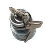 Cylinman Ignition Switch 17421G1 fit for EZGO Golf Cars 2 Terminal Gas-Electric ON-Off, 2 Prong 4 Key Free Terminals & Carabiner view 2