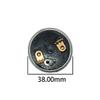 Cylinman Ignition Switch 17421G1 fit for EZGO Golf Cars 2 Terminal Gas-Electric ON-Off, 2 Prong 4 Key Free Terminals & Carabiner view 3