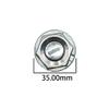 Cylinman Ignition Switch 17421G1 fit for EZGO Golf Cars 2 Terminal Gas-Electric ON-Off, 2 Prong 4 Key Free Terminals & Carabiner view 4