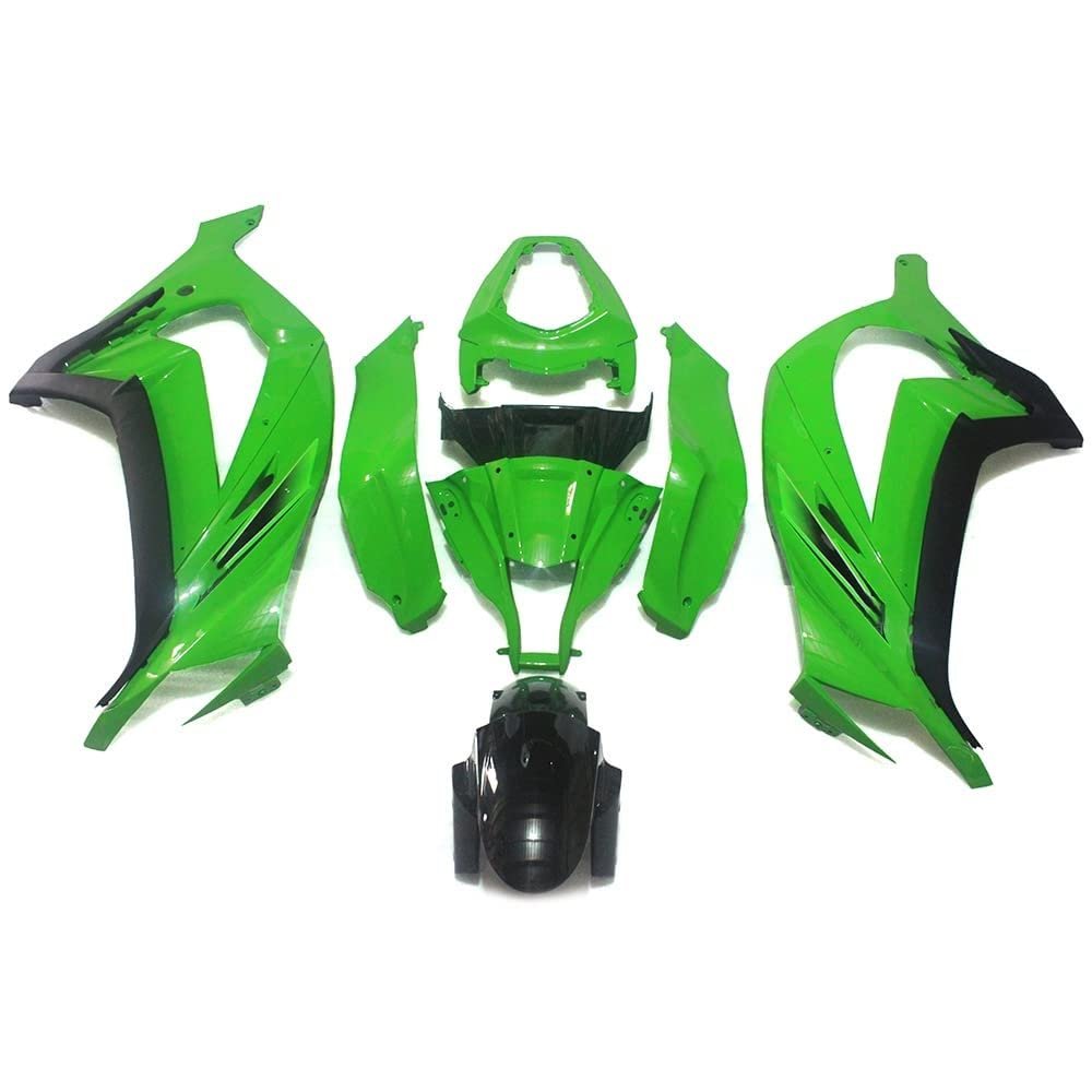 Green Black Fairings for Kawasaki ZX10R Ninja 2011-2015 12 13 14 Bodywork