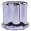 JEGS 65448 Spline Drive Lug Nuts, Long Closed-End [14mm x 1.5 RH, Chrome] view 1