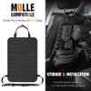 IronSeals 2 Pack Car Seat Back Organizer, Tactical Molle Panel Sag Proof Vehicle Seat Cover Protector Nylon Car Seat Back Hanger Bag Pad view 2
