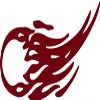 Decal Stickers of Comet 02 (Burgundy) (Set of 2) Premium Waterproof Vinyl Decal Stickers for Laptop Phone Accessory Helmet Car Window Mug Tuber Cup Door Wall Decoration - ANDstic520522RE view 1