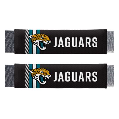 FANMATS 32098 Jacksonville Jaguars Team Color Rally Seatbelt Pad - 2 Pieces
