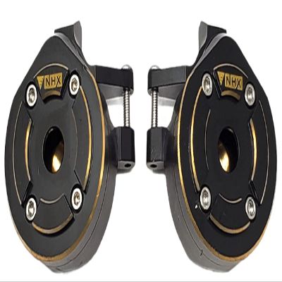 NHX Brass Heavy Duty Steering Knuckle w/Covers Axial Capra1.9 UTB/SCX10 III