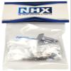 NHX Aluminum Trailer Drop Hitch Receiver Towball Silver 1/10 RC Crawler Truck view 2