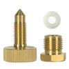 HMKUGO 2PCS PCP Airsoft High Pressure Pump Safety Bleeder Valve M10x1 Air Bleed Valve Adapter 300bar/4500psi view 2