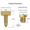 HMKUGO 2PCS PCP Airsoft High Pressure Pump Safety Bleeder Valve M10x1 Air Bleed Valve Adapter 300bar/4500psi view 3