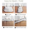 Foruidea White Daisy Car Windshield Sun Shade Auto Sunshade for Car Truck SUV-Blocks Rays Sun Visor Protector-Keeps Your Vehicle Cool (51.2 X 27.5 Inch) view 2