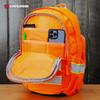 Caribee Switchback Orange Backpack - Motorcycle and High Visibility Work Backpack with Front, Side and Back Reflective Strips and Hydration Reservoir Sleeve view 4