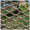Climbing Netting Safety Nets Cargo Rope Ladder Truck Trailer Heavy Duty Netting Balcony Stair Protection Fence Decor Mesh, for Playground Bridge Hammock (Size : 1 * 1m(3 * 3ft)) view 2