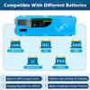 SGPWOSAY 4000W Peak 12000W DC 12V Pure Sine Wave Inverter Charger Split Phase AC Input 240V AC Output 120V / 240V Low Frequency Solar Power Inverter Converter with LCD view 4