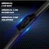 UrbanX 2-IN-1 All Seasons Water Repellency Original Equipment Replacement Wiper Blades For 2007 Buick LaCrosse 22" & 22" - Driver & Passenger Side (Pack of 2) view 3