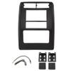 HECASA Double Din Dash Kit W/Wiring Harness Compatible with 2003-2006 Jeep Wrangler TJ Radio Dash Bezel view 1