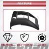 HECASA Double Din Dash Kit W/Wiring Harness Compatible with 2003-2006 Jeep Wrangler TJ Radio Dash Bezel view 4