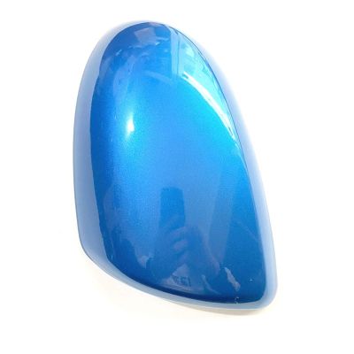 for Mazda 2 Mazda 3 1.6 Side Rearview Mirror Cover Wing Mirror Cap with The Painted Color DaJiKan (Color : Clear Sky Blue Left)