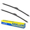 OEM Quality 24" + 16" Premium All-Season Windshield Wiper Blades for Hyundai Tucson 2005-2015 Kia Spectra 2005-2009 Saturn Vue 2008-2010, Durable Stable and Quiet J Hook Replacement Wipers (Set of 2) view 1