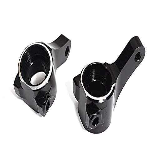 Black Billet Machined Steering Knuckles Upgrade for Traxxas 1/10 Slash 2WD 3654
