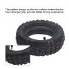 Electric Scooter Solid Tire, 10x3.0 Electric Scooter Inner and Outer Tire 10in Thickened Rubber AntiSkid Tyre view 3