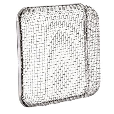 RecPro RV Water Heater Vent Screen | Flying Insect Cover | 4 1/2" x 4 1/2" with Installation Tool