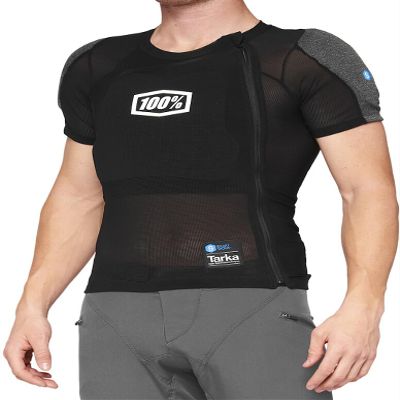 100% Tarka Short-Sleeve Protection Black, S