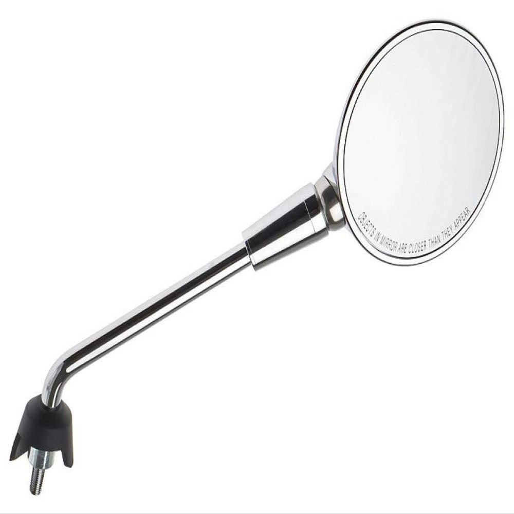 2014-2023 Right Round Mirror for Vespa Primavera 50-150 Mirror for the Right Side | OEM- CM3161802, CM261902(Right, Round, Chrome Finish)