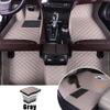 Chstarina Leather Car Floor Mats for ARKANA 2019-2020 Front Rear Full Coverage Liner/Set (Gray) view 2