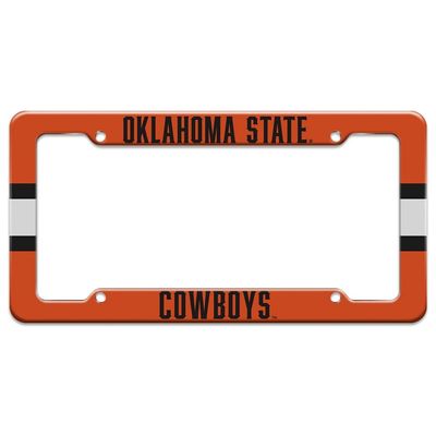 GRAPHICS & MORE Oklahoma State Cowboys Stripes License Plate Tag Frame