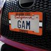 GRAPHICS & MORE Oklahoma State Cowboys Stripes License Plate Tag Frame view 3
