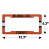 GRAPHICS & MORE Oklahoma State Cowboys Stripes License Plate Tag Frame view 4