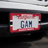 GRAPHICS & MORE Rutgers Scarlet Knights Stripes License Plate Tag Frame view 2