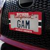 GRAPHICS & MORE Rutgers Scarlet Knights Stripes License Plate Tag Frame view 3
