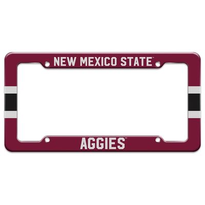 GRAPHICS & MORE New Mexico State Aggies Stripes License Plate Tag Frame
