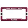 GRAPHICS & MORE New Mexico State Aggies Stripes License Plate Tag Frame view 1