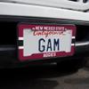 GRAPHICS & MORE New Mexico State Aggies Stripes License Plate Tag Frame view 2