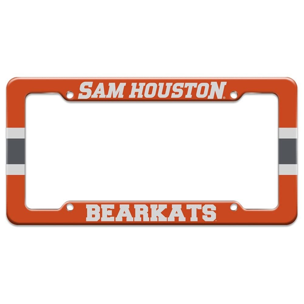 GRAPHICS & MORE Sam Houston State Bearkats Stripes License Plate Tag Frame