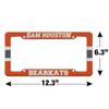GRAPHICS & MORE Sam Houston State Bearkats Stripes License Plate Tag Frame view 4