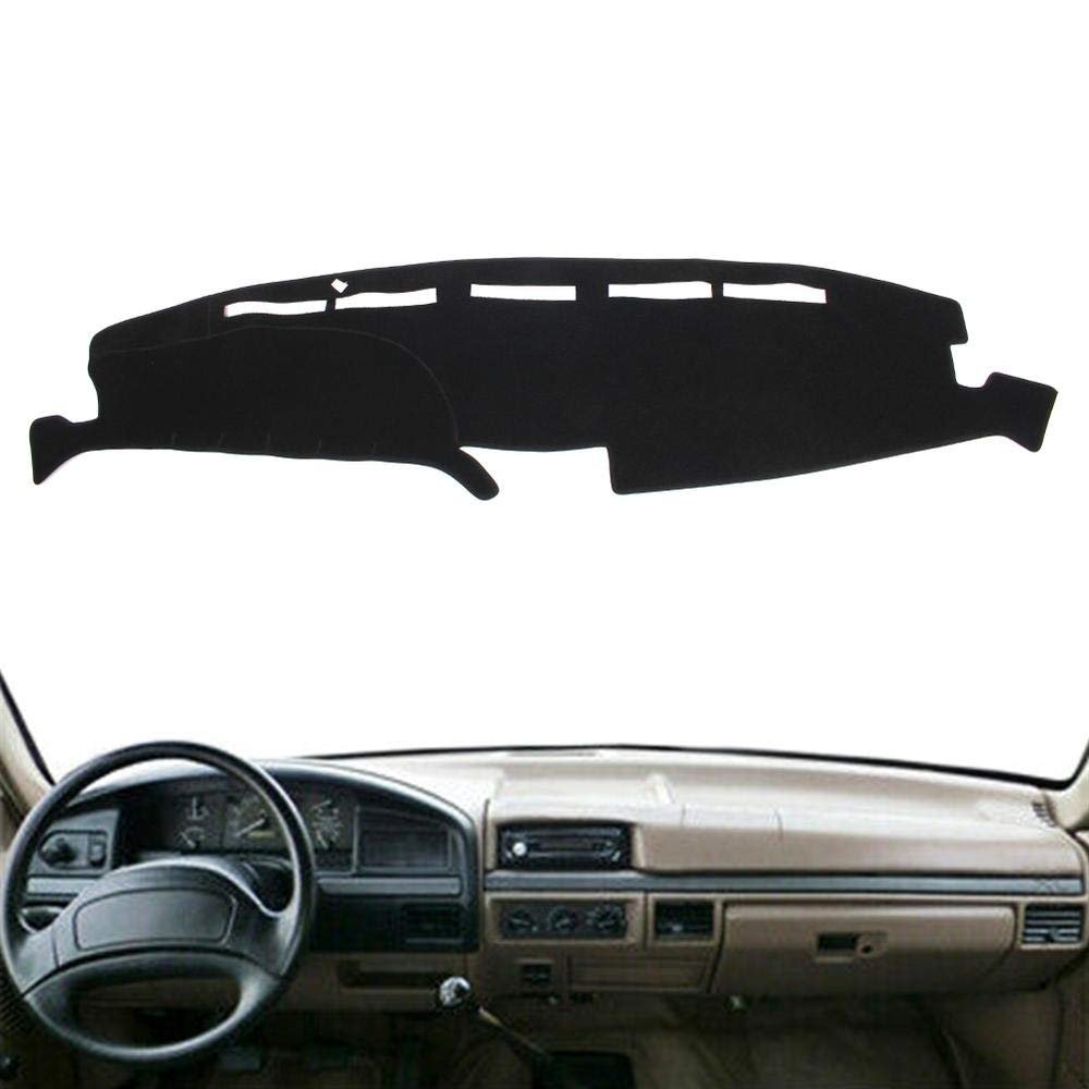 Three T Car Dashboard Dash Board Cover Sun Shade Dash Mat Carpet Pad For Ford For for F-150 F-250 F-350 F-450 1992-1996 / F-250 F-350 F-450 1997