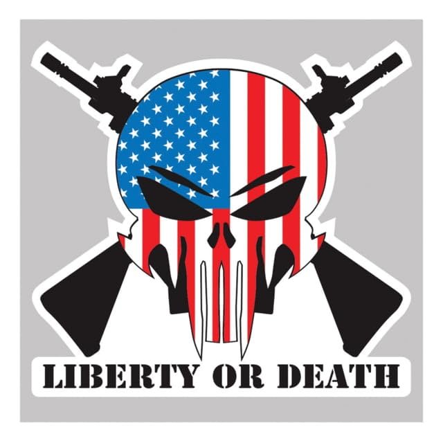 United States Tactical BS-753 Sticker - Liberty or Death