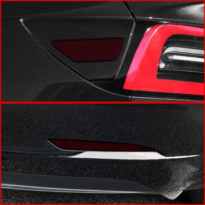 SlickMod PreCut Vinyl Smoke Tint for 2020-2022 Tesla Model Y Sidemarker & Reflector (4. Sidemarker & Reflector, 20% Dark Smoke)