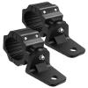 ZIDIYORUO UTV Whip Light Mount & Light Bar Bracket - Heavy Duty Aluminum Roll Cage Clamp for 1.75"-2" Bars with 360 Rotation, Flag Mount Compatible with Polaris RZR, Can-Am, Jeep, 2 Pack view 1