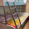 HWLL Bunk Bed Ladder Adjustable Hanging RV Bunk Ladder, Metal Twin Bed Ladder with 4 Hooks and Fitting, 116cm / 130cm / 140cm / 150cm Height Step Ladder (Size : 130cm/50) view 4