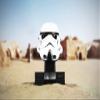 PUREARTS - Starwars (Original Stormtrooper Helmet) 1:3 Statue Figurine, White view 1